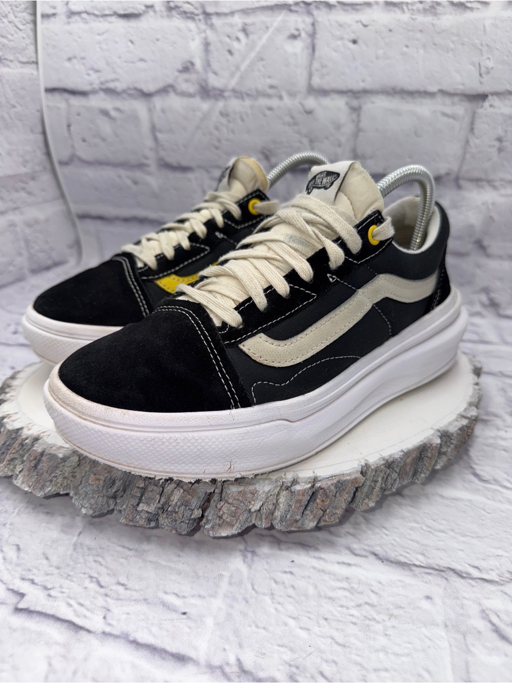VANS Old Skool Overt CC Skater Shoes Sneakers Black Mens Size 7 Wmns Size 8.5